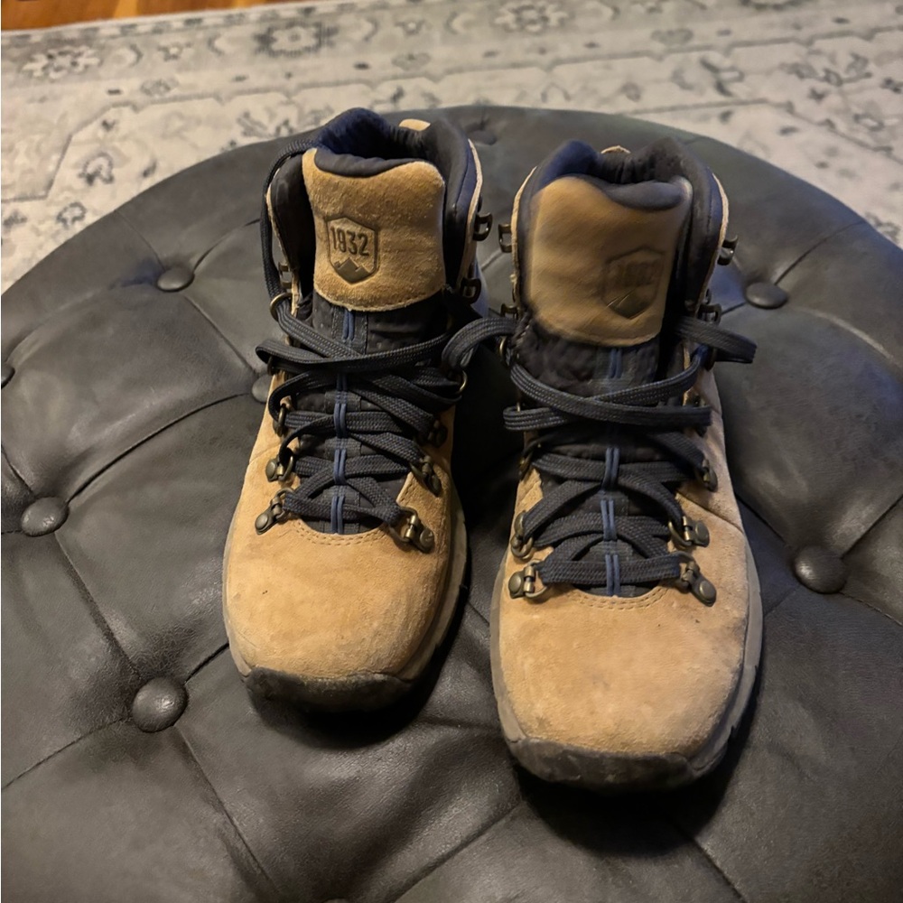 Danner Tan and Navy Women's Boots